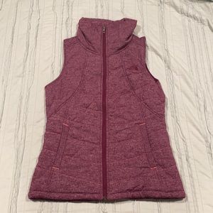 Purple North Face Vest Size Small